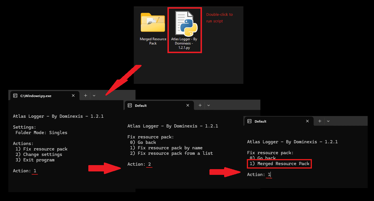 Atlas Logger Guide