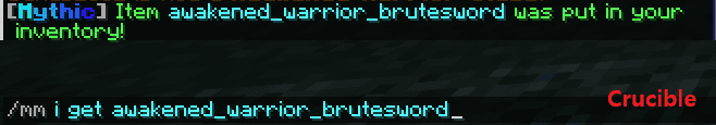 /mm i get [weapon name] to get Crucible weapon